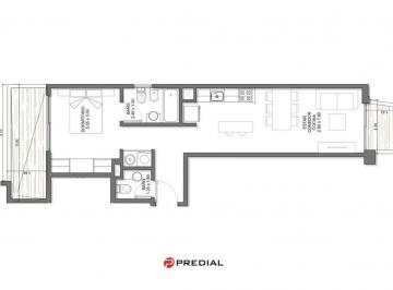 Departamento · 50m² · 2 Ambientes · Departamento de Dos Ambientes en Villa del Parque a La Venta