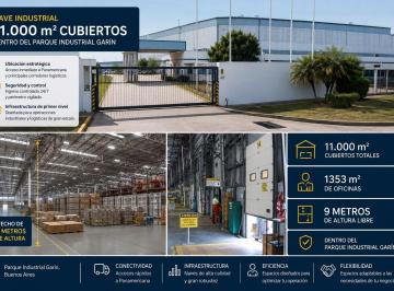 Depósito · 17038m² · Depósito en Alquiler Dentro del Centro Industrial Garin