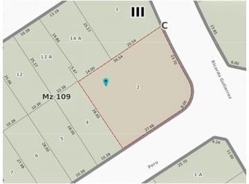 Terreno · 910m² · Lote de 910 m² en Venta en El Exclusivo Barrio Parque Aguirre - Acassuso
