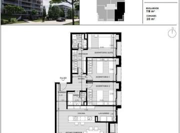 Departamento en Venta de 6 ambientes Fisherton · Venta Departamento 3 Dorm. en Fisherton - Arboria 04 02