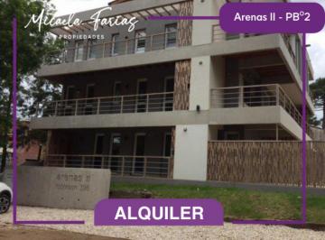 Departamento · 50m² · 3 Ambientes · 1 Cochera · Alquiler Temporario en Valeria del Mar - Departamento 3 Ambientes en Arenas II, Robinson 396 Pbo2