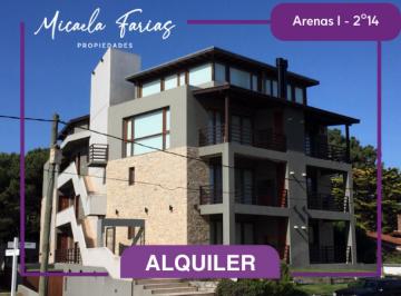 Departamento · 60m² · 3 Ambientes · 1 Cochera · Alquiler Temporario en Valeria del Mar - Departamento 3 Ambientes en Arenas I, Falucho San Luis y Az