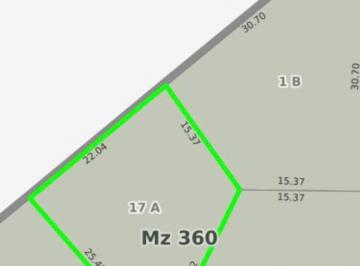 Terreno · 450m² · Venta Lote Nueva Atlantis