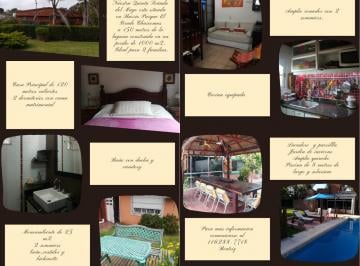 Quinta vacacional de 5 ambientes, Chascomús · Hermosa Casa Quinta y Monoambiente Para 8 Personas