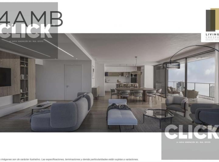 Desarrollo vertical · Living Crespo - Drago 339