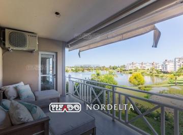 Departamento · 80m² · 3 Ambientes · 1 Cochera · Venta Departamento 3 Amb con Vista Al Lago, Portezuelo, Nordelta, Tigre