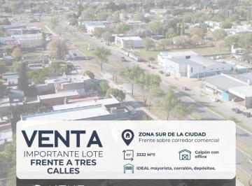 Terreno · 400m² · Importante Lote con Galpon - Comercial