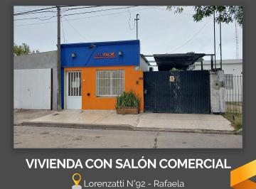 Casa de 2 ambientes, Rafaela · Vivienda Familiar y Local Comercial