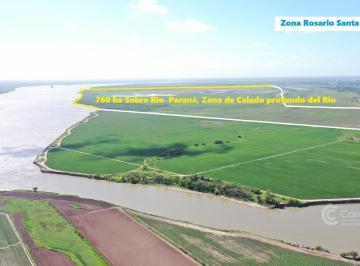 Campo · 6590000m² · Venta Campo de 659 Ha Sobre Hidrovía El Rio Paraná en Santa Fe, Argentina