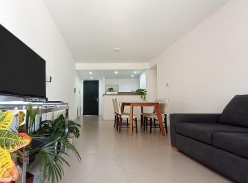 Departamento · 64m² · 2 Ambientes · 1 Cochera · Venta/permuta - Departamento 1 Dormitorio con Patio y Cochera - Condominio Ocho Sauces, Funes.