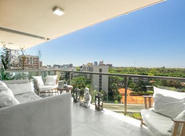 Departamento · 155m² · 4 Ambientes · 1 Cochera · View Point - Impecable! Vista Abierta,3 Dorm. en Suite, Balcón Aterrazado. Cochera Fija.