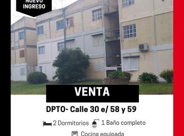 Departamento de 3 ambientes, La Plata · Oportunidad. Dpto en Venta.2 Dormis