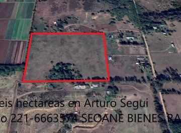 Campo , La Plata · Fracciones en Venta, Arturo Segui