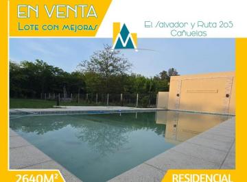 Terreno · 22m² · Lote - Terreno en Cañuelas - con Pileta y Deposito