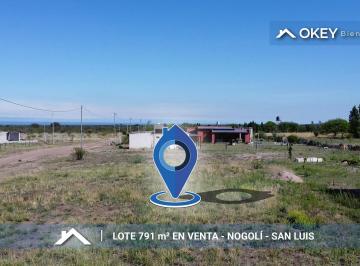 Terreno , Nogolí · Lote en Esquina 791 m² en Nogolí, Magnifica Ubicación