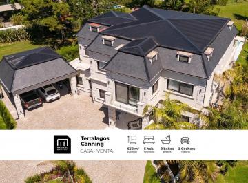 Casa · 650m² · 6 Ambientes · 2 Cocheras · Casa en Venta en Terralagos, Canning.