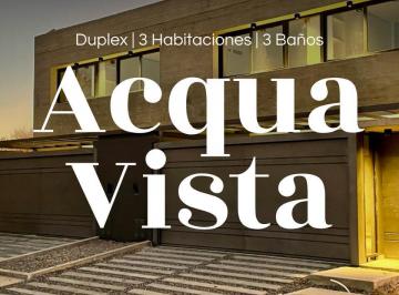 PH · 150m² · 6 Ambientes · 2 Cocheras · Espectacular Duplex Premium en Acquavista con Opcion Amueblado