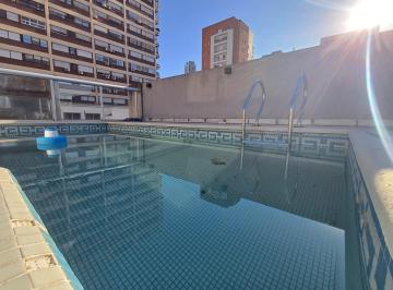 Departamento · 37m² · 1 Ambiente · Impecable Depto con Balcón Al Frente, Pileta, Parrilla, Sum