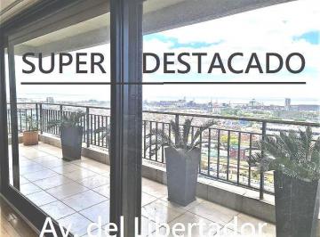 Departamento · 260m² · 4 Ambientes · 2 Cocheras · Alquiler Departamento 4 Suites y Dep - Torre Av Libertador 336 2 Coch Piso 28