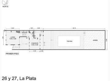 Casa · 350m² · 6 Ambientes · 4 Cocheras · Casa en Venta - 4 Dorm. 4 Baños - 350 m² - Cocheras - La Plata