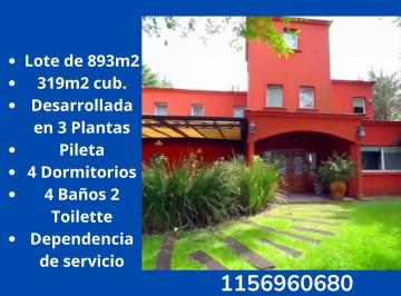 Casa de 5 ambientes, Tigre · Venta Casa con Amarra en San Isidro Labrador