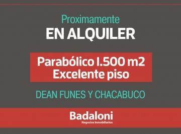 Bodega-Galpón · 1500m² · Galpón en Zona Sureste