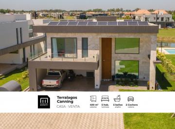 Casa · 400m² · 6 Ambientes · 2 Cocheras · Casa en Venta en Terralagos, Canning.