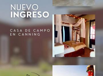 Quinta vacacional de 3 ambientes, Ezeiza · Quinta Canning