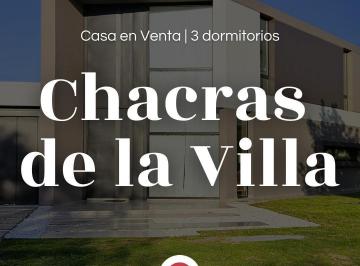 Casa · 325m² · 6 Ambientes · 2 Cocheras · Hermosa Casa en Chacras de La Villa, Villa Allende