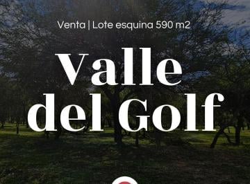 Terreno · 590m² · Hermoso Lote Esquina en Valle del Golf