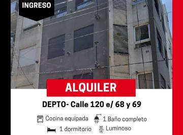 Departamento de 2 ambientes, La Plata · Depto de 1 Dormitorio Amplio y Luminoso