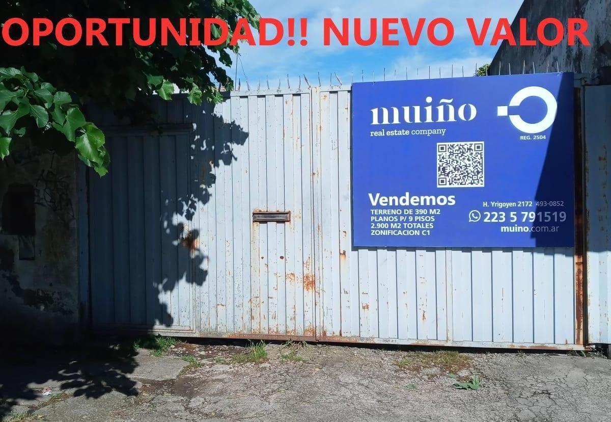 Terreno 389m² con planos aprobados para Propiedad Horizontal — San José