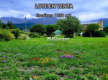 Terreno · 1279m² · Lote 1.250 m² con Escritura Los Hornillos