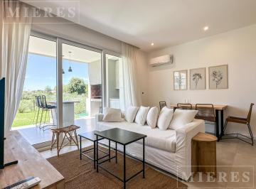 Departamento · 57m² · 3 Ambientes · 2 Cocheras · Townhouse en Alquiler en La Calesa, Pilará