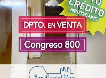 Departamento · 1m² · 3 Dormitorios · 1 Cochera · Dpto. 3 Dorm. en Congreso 800 (Apto Crédito)