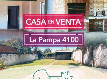 Casa · 120m² · 3 Dormitorios · 1 Cochera · ¡Oportunidad! ¡Importante Rebaja de Casa 3 Dorm. en La Pampa 4100!