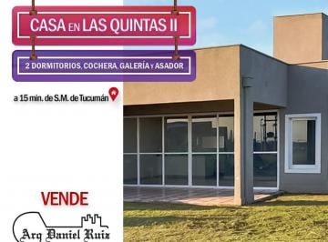 Casa · 87m² · 2 Dormitorios · 1 Cochera · Casa 2 Dorm. en Venta en Las Quintas II