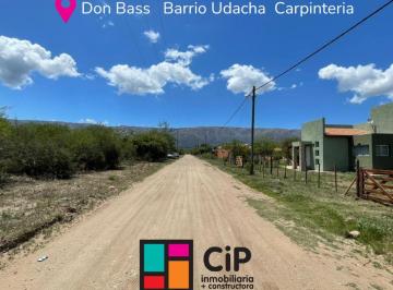 Terreno , Carpintería · Terreno en Venta en Barrio Udacha Sobre Calle Don Bass, Barrio Consolidado