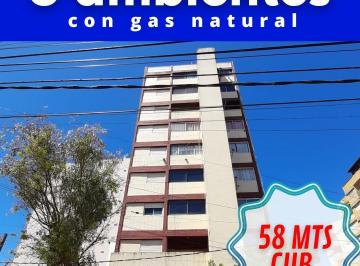 Departamento · 58m² · 3 Ambientes · Departamento 3 Ambientes, Balcón Terraza Al Frente, Ascensor