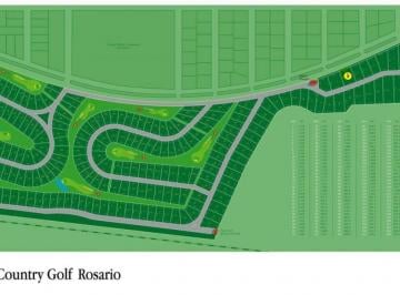 Terreno , Rosario · Lote Country Golf Rosario - Excelente Ubicacion
