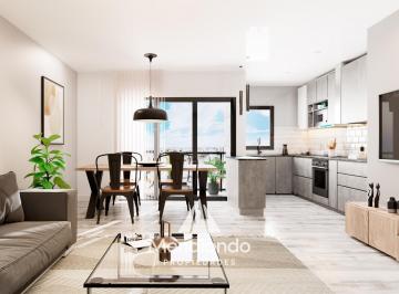 Departamento · 34m² · 2 Ambientes · Semipiso 2 Ambientes Al Frente con Balcón - Zona Aldrey / Chauvín en Construccion