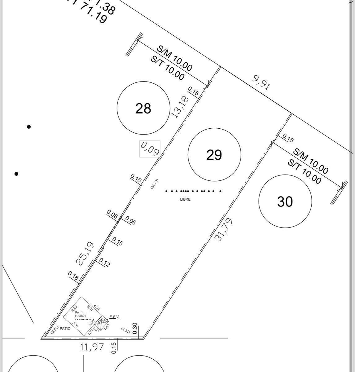 Lote en Av 39, 384m² en distrito C4, ideal para proyectos