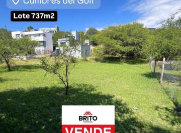Foto · Lote Cumbres del Golf Terreno 737 m² Villa Allende