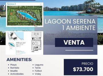 Departamento · 30m² · 1 Ambiente · 1 Cochera · Departamento Monoambiente - Balcón - Edificio Serena 2 - Lagoon Pilar