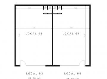 Local comercial · 88m² · 1 Ambiente · Departamento en Los Cardales