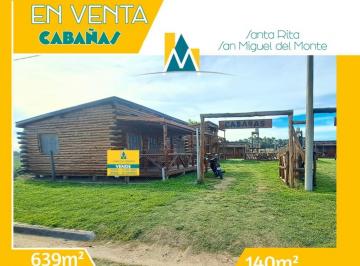 Casa · 140m² · 3 Ambientes · 4 Cocheras · Cabañas en Venta en San Miguel del Monte