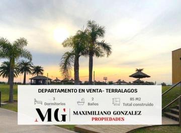 Departamento · 85m² · 4 Ambientes · Departamento Venta Terralagos Canning