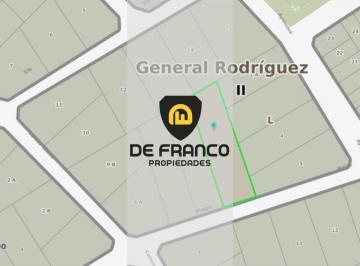 FACHADA · Terreno en Venta Gral. Rodríguez, La Fraternidad