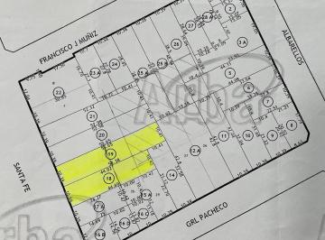 Terreno · 1023m² · Espectacular Lote en Martinez Sobre Av Santa Fe.