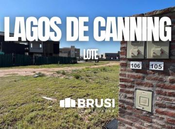 Terreno · 6000000m² · Venta de Lote 650 m², Barrio Privado, Lagos de Canning